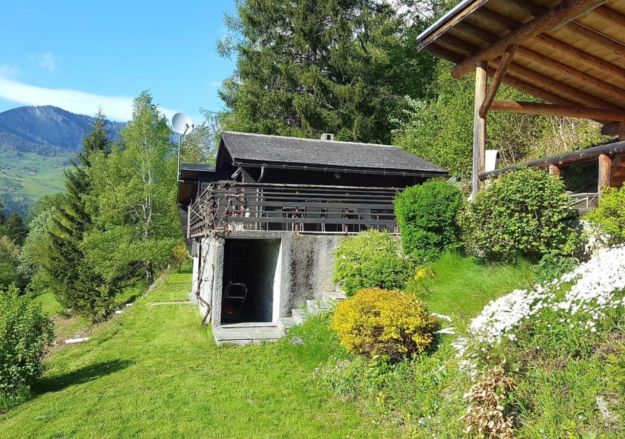 Charmant Chalet Dans La Montagne Proche De Verbier Sembrancher Eksteriør bilde