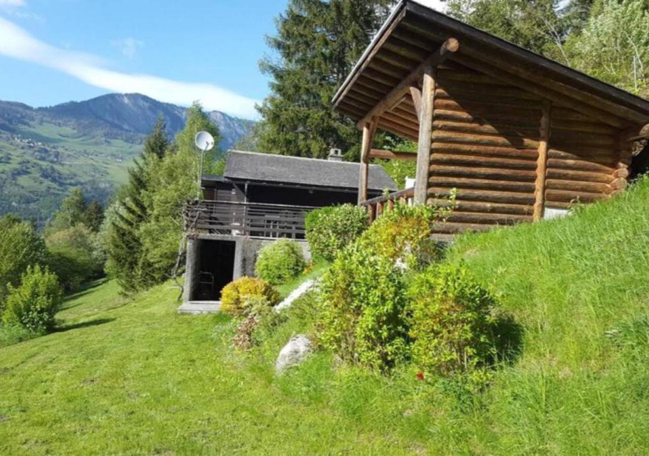 Charmant Chalet Dans La Montagne Proche De Verbier Sembrancher Eksteriør bilde