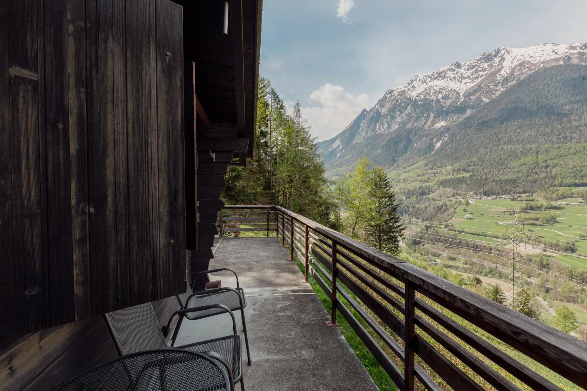 Charmant Chalet Dans La Montagne Proche De Verbier Sembrancher Eksteriør bilde